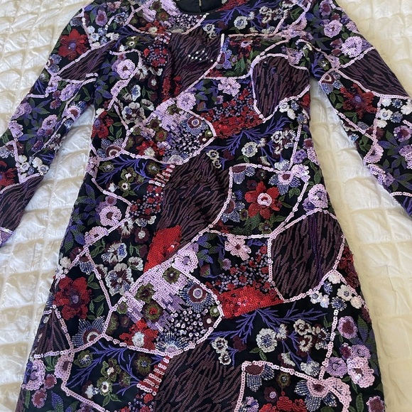 Helsi Monica purple sequin Evening Mini Dress - Picture 7 of 15